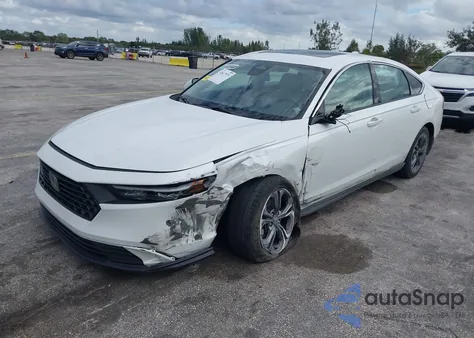 2023 Honda Accord Ex z USA, uszkodzony, nr VIN 1HGCY1F35PA047320